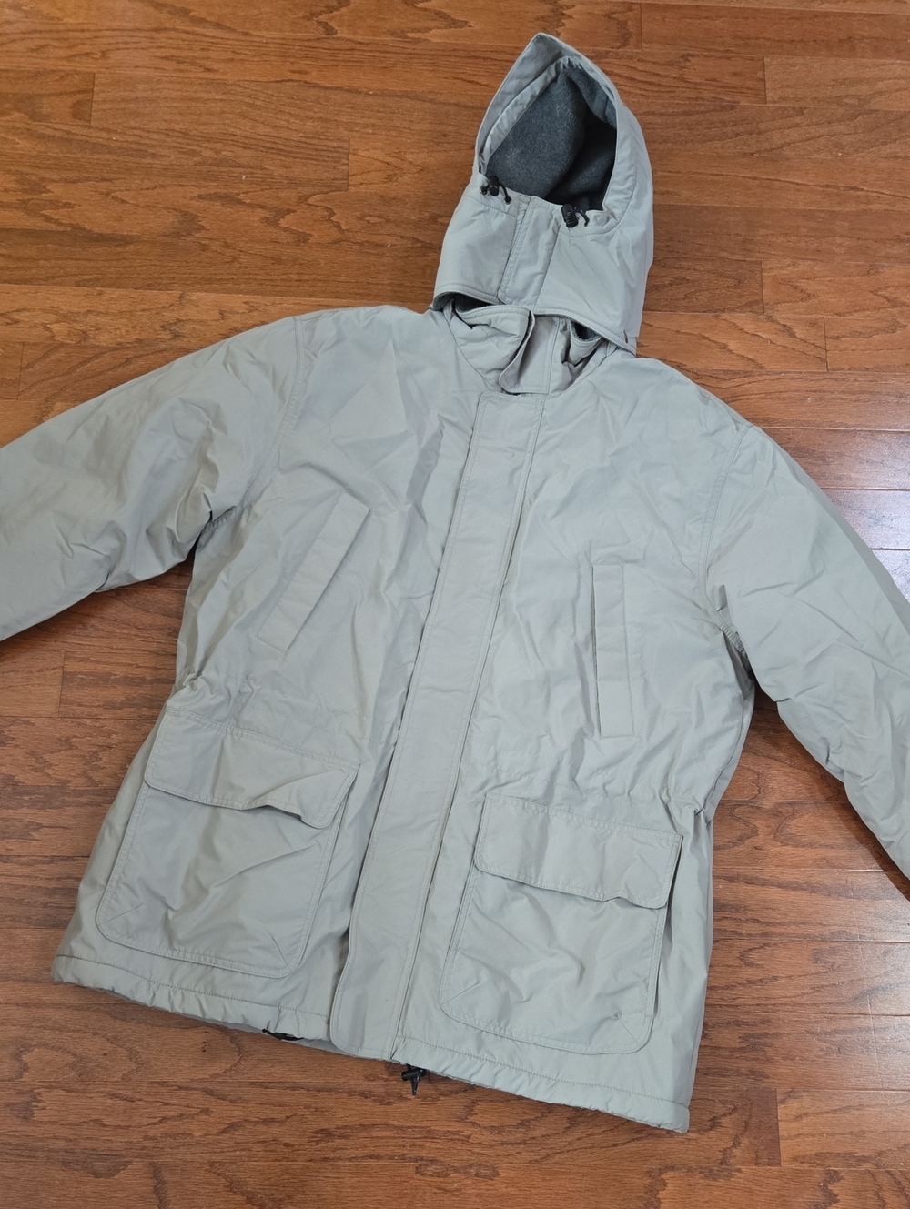 Lands' End Men's Hooded Coat Size XL